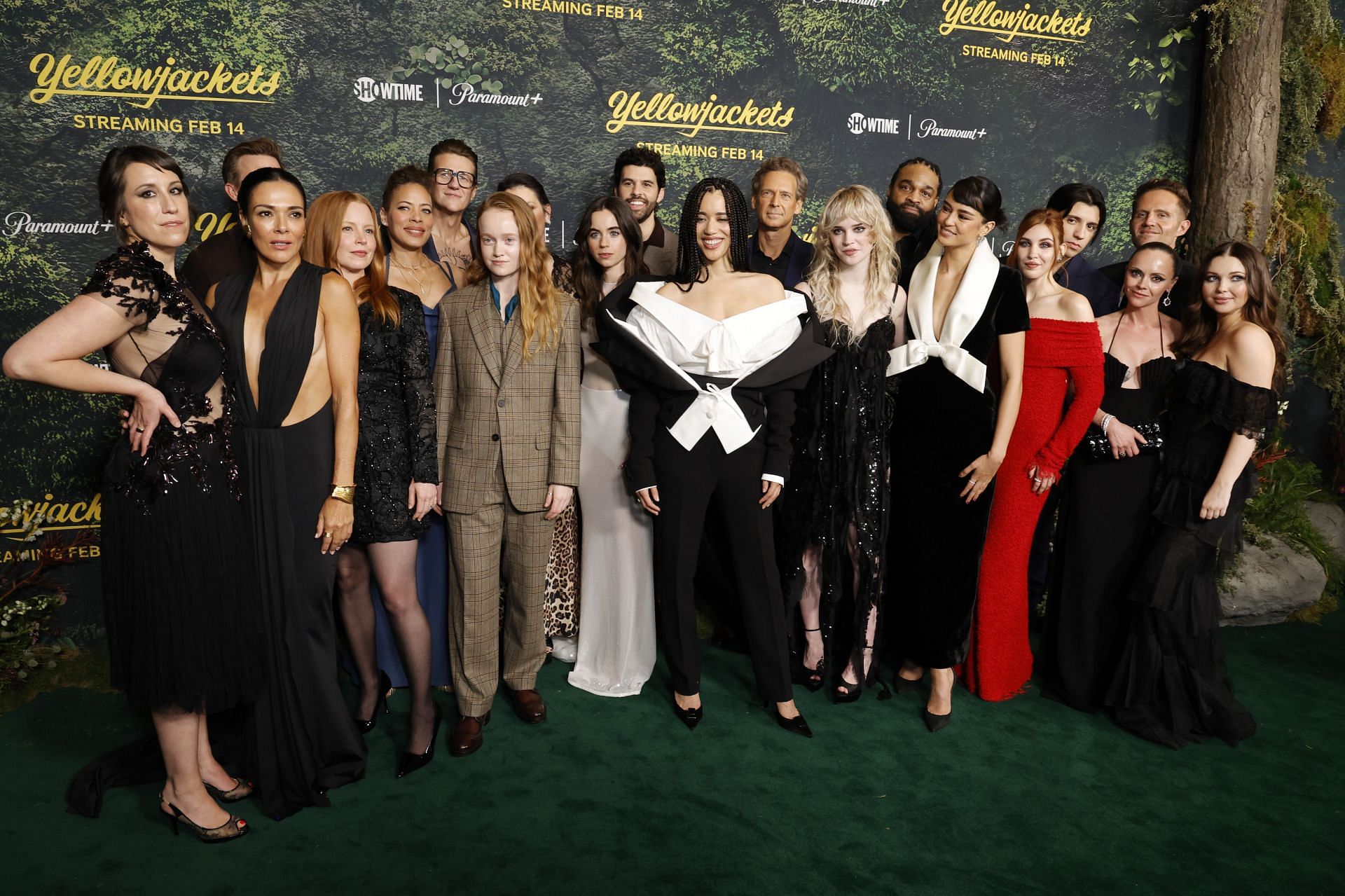 Ashley Lyle, Simone Kessell, Lauren Ambrose, Tawny Cypress, Bart Nickerson, Liv Hewson, Sarah Desjardins, Jasmin Savoy Brown, Jeffrey W. Byrd, Courtney Eaton, Kevin Alves, Christina Ricci and Sammi Hanratty (Image via Getty)