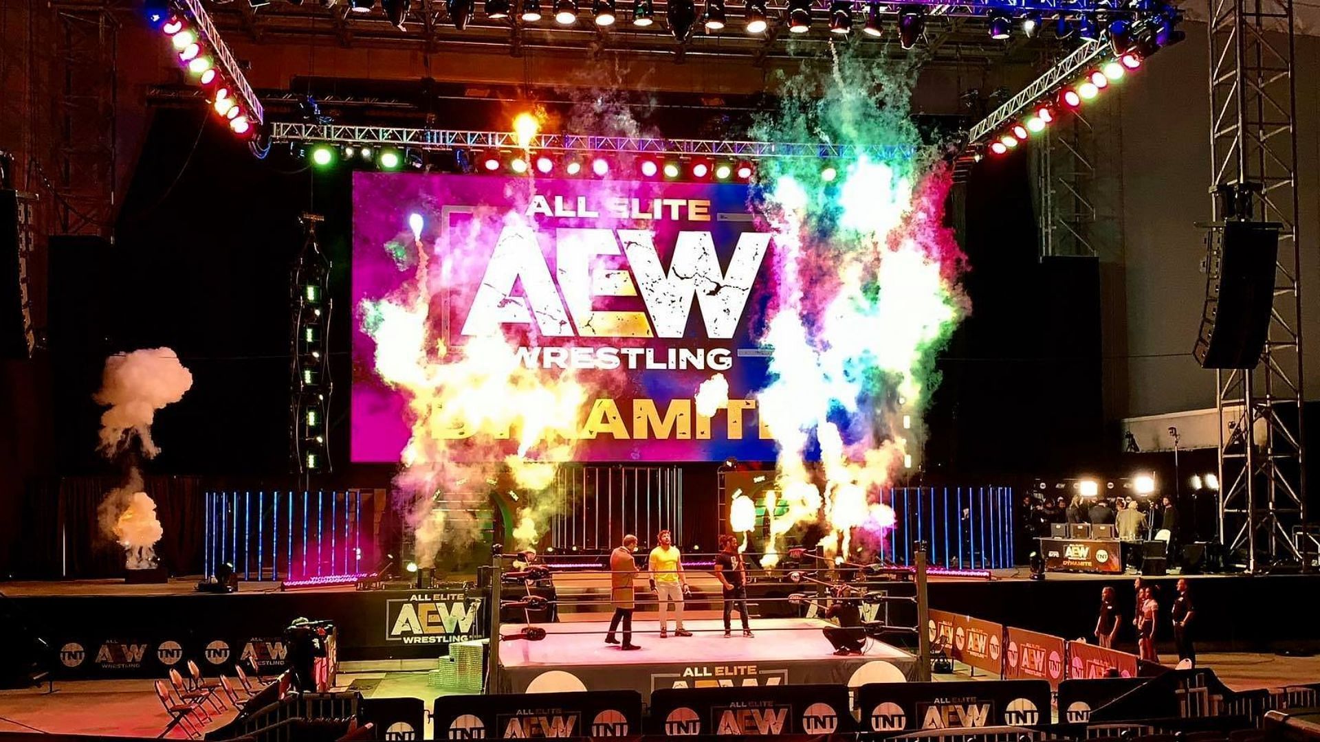 An AEW personality does not reject the possibility of in-ring return. (Image via AEW Facebook) 