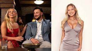 Paul Skenes' girlfriend Olivia Dunne strikes a pose with Sydney Thomas, the viral Mike Tyson vs. Jake Paul ring girl