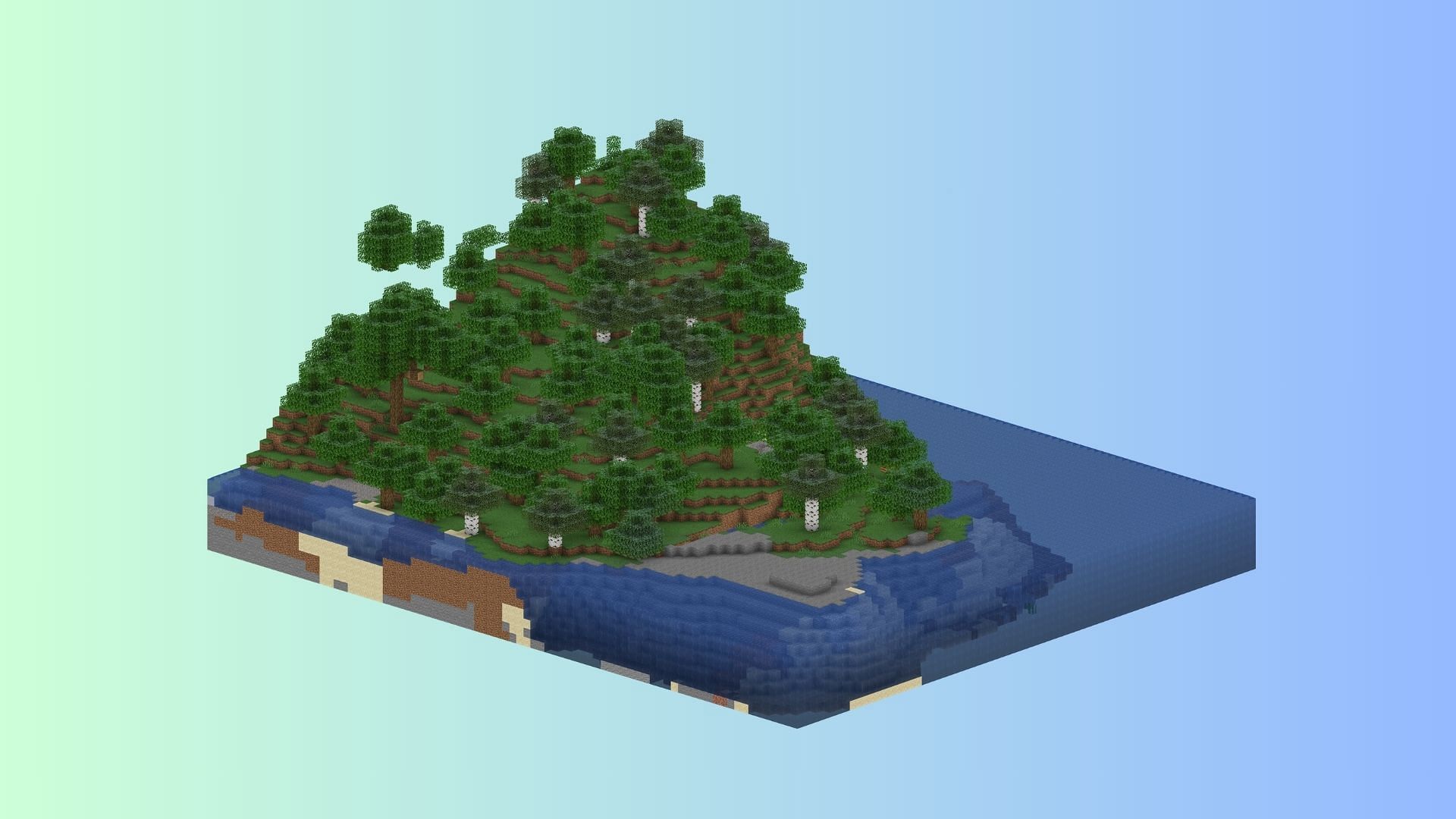 Isometric screenshots are a unique way to see your Minecraft world (Image via Mojang Studios/Isometric Screenshots)