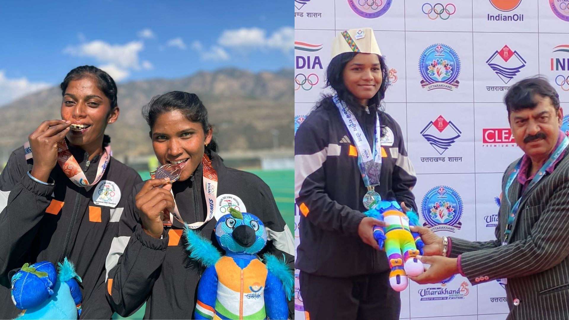 National Games 2025: Meghalaya equals its highest medal tally ever; wins five medals in Uttarakhand (Images via Meghalaya Government)