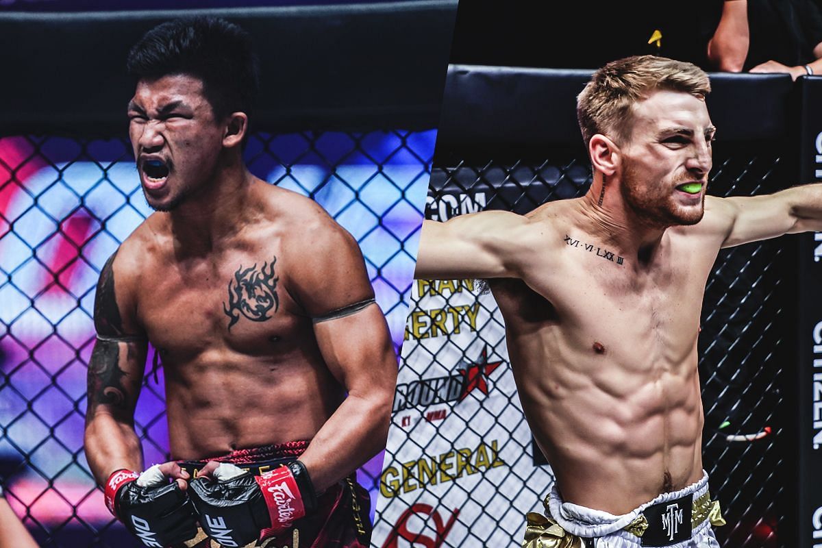 Rodtang (left), Jonathan Haggerty (right) [Photo via ONE Championship]