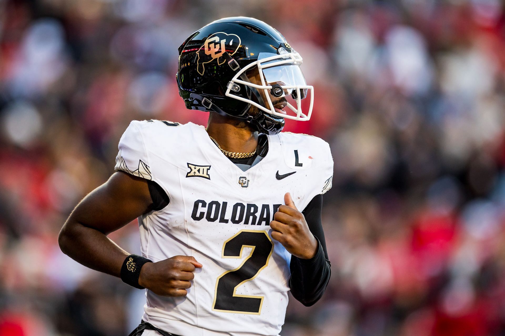 Colorado Buffaloes QB Shedeur Sanders - Source: Getty