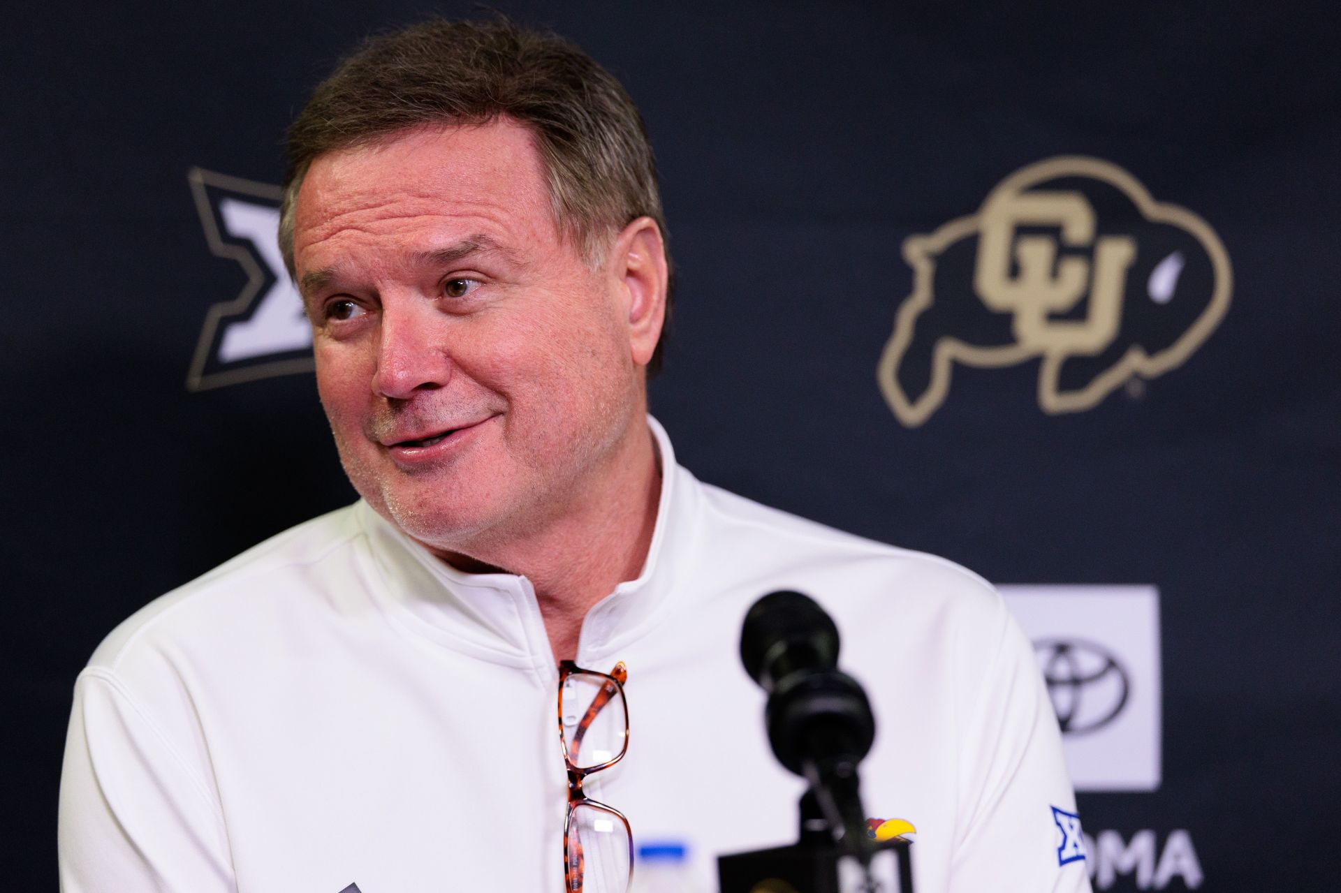 Kansas coach Bill Self gives one-word answer addressing recent retirement rumors