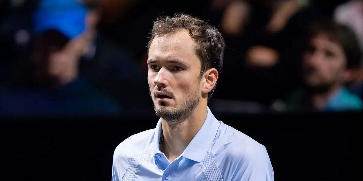 Daniil Medvedev at the 2025 ABN AMRO Open in Rotterdam (Source: Getty)