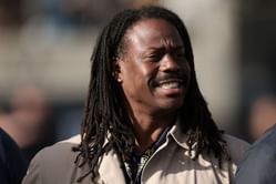 WATCH: Super Bowl champion Marshawn Lynch pulls up to watch high school ballers battle it out at Nike's The Showcase of the Games