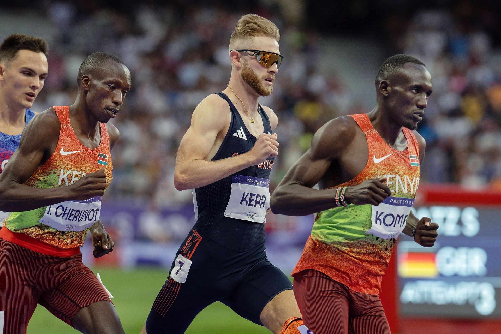 Kerr at the Paris Olympics (Image Source: Getty)