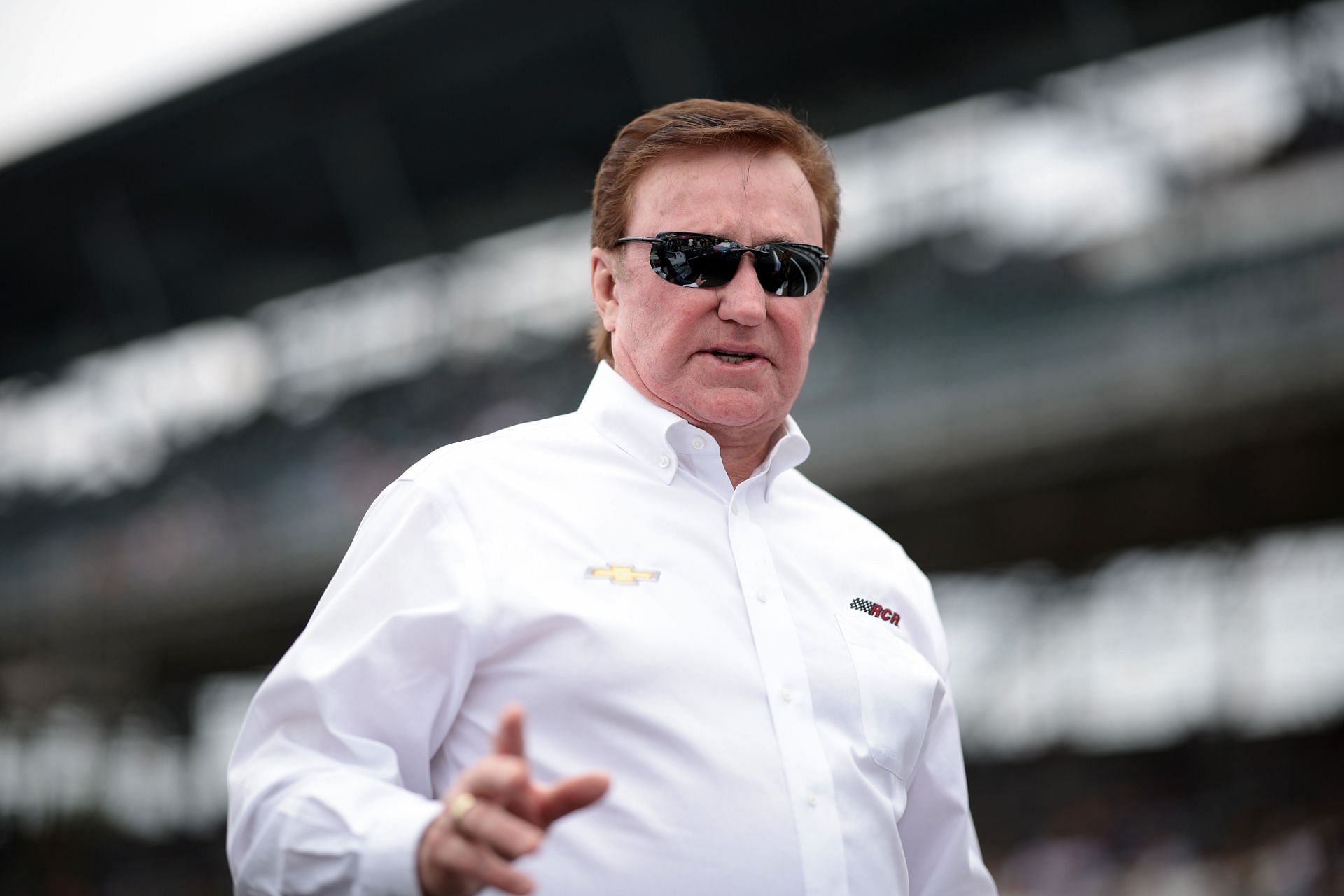 INDIANAPOLIS, INDIANA - JULY 21: RCR team owner and NASCAR Hall of Famer, Richard Childress walks the grid prior to the NASCAR Cup Series Brickyard 400 at Indianapolis Motor Speedway on July 21, 2024 in Indianapolis, Indiana. (Photo by James Gilbert/Getty Images) - Source: Getty