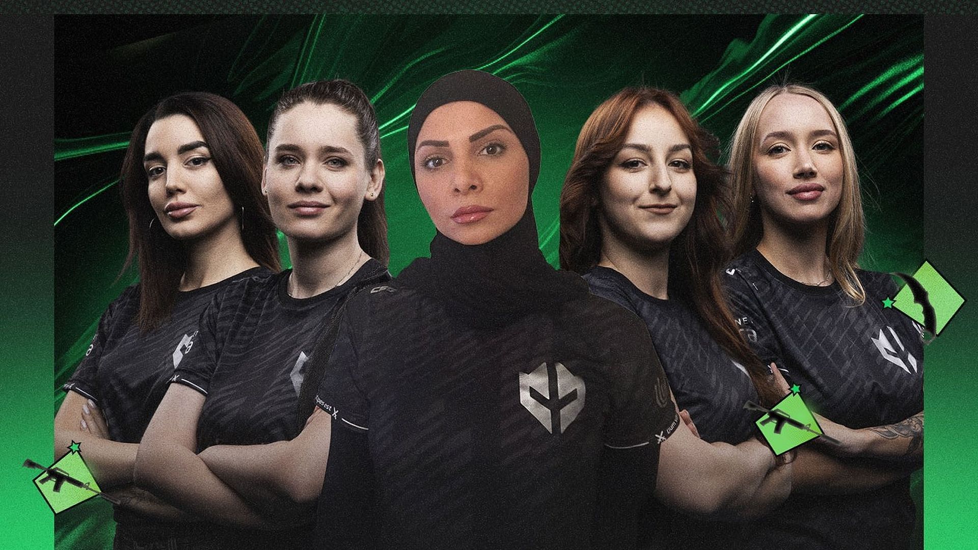 Imperial female roster to play at PGL Cluj-Napoca 2025 (Image via X || @imperialesports)