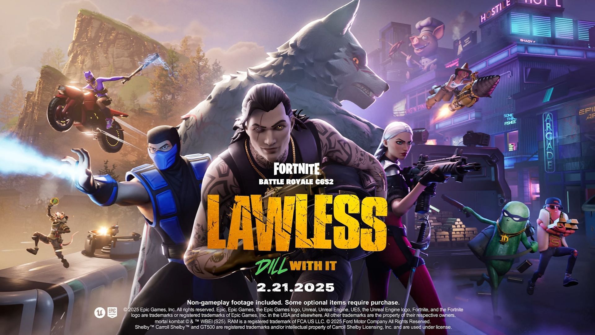 Fortnite Chapter 6 Season 2 Lawless trailer