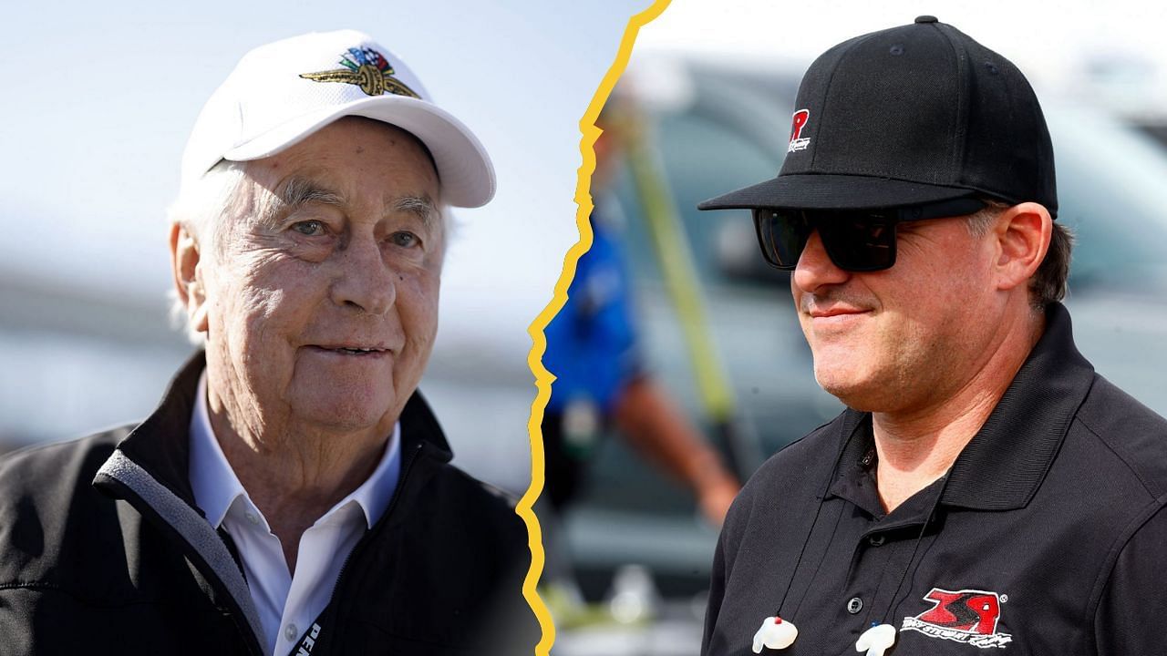 Roger Penske and Tony Stewart