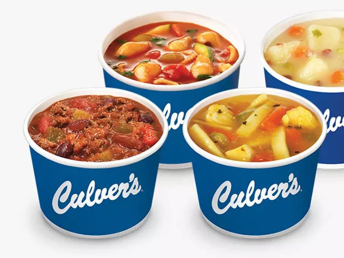 Culver&#039;s offers a great range of soups (Image via culvers.com)