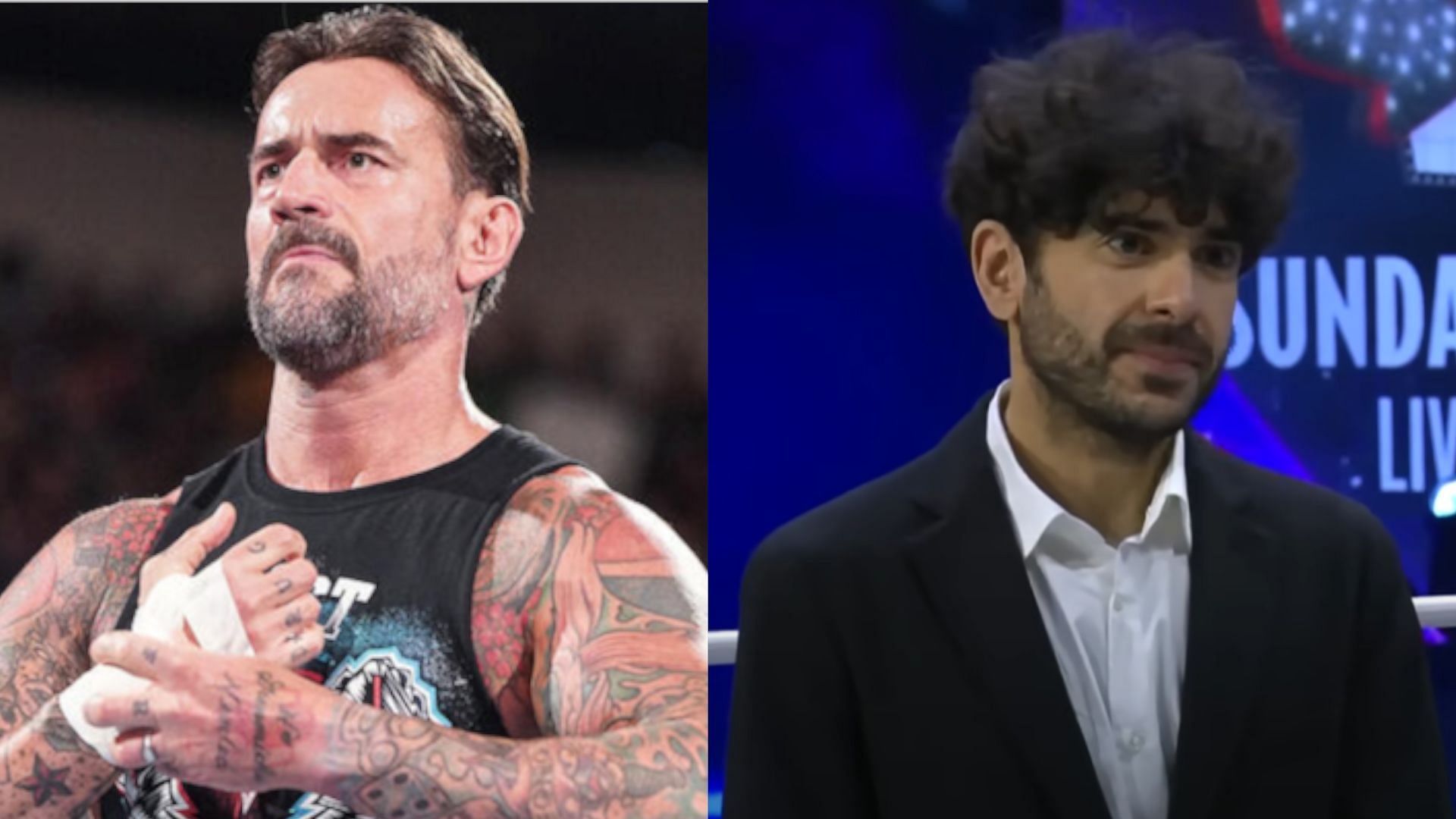 CM Punk and Tony Khan