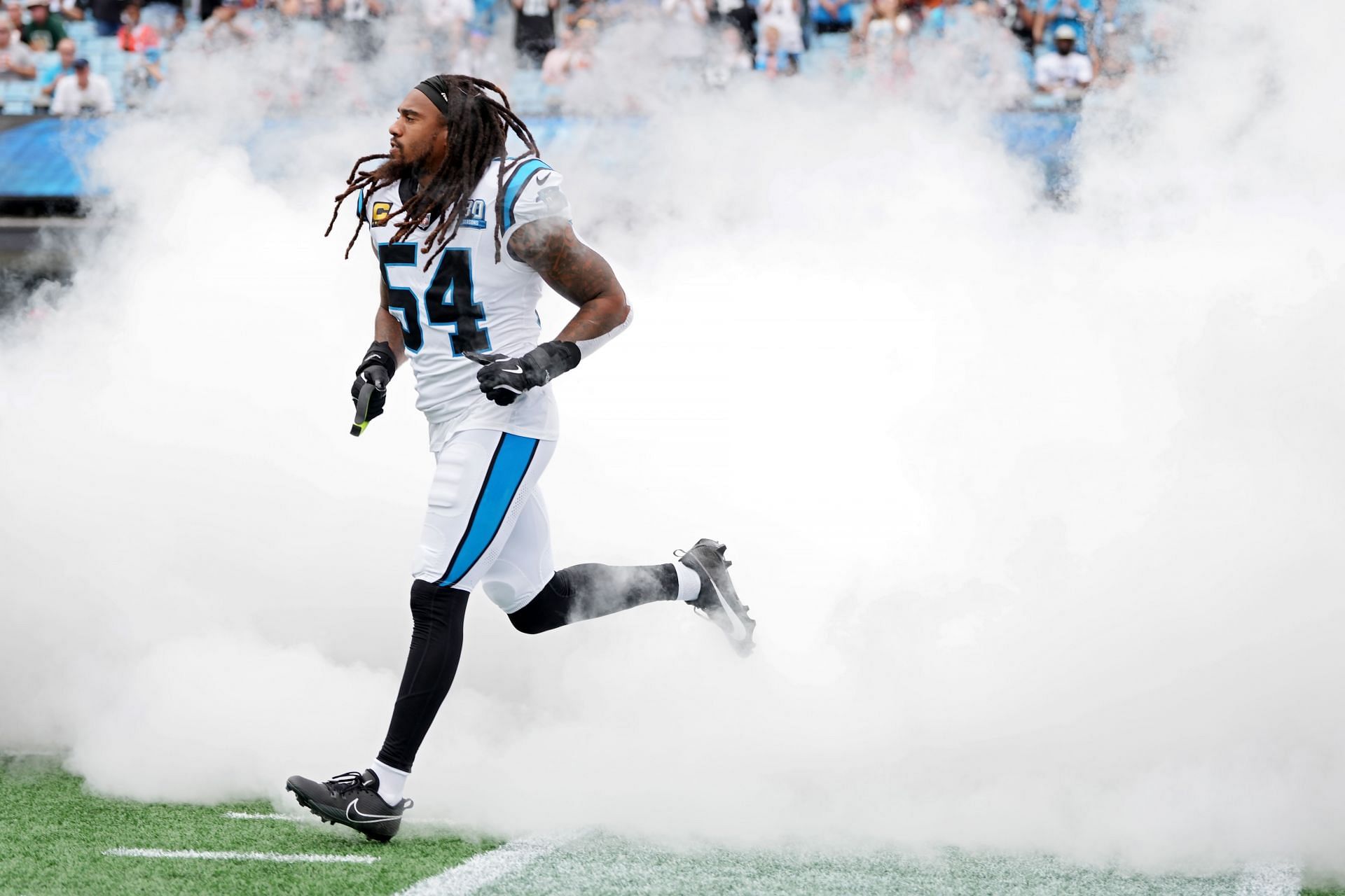 Former Carolina Panthers LB Shaq Thompson - Source: Getty