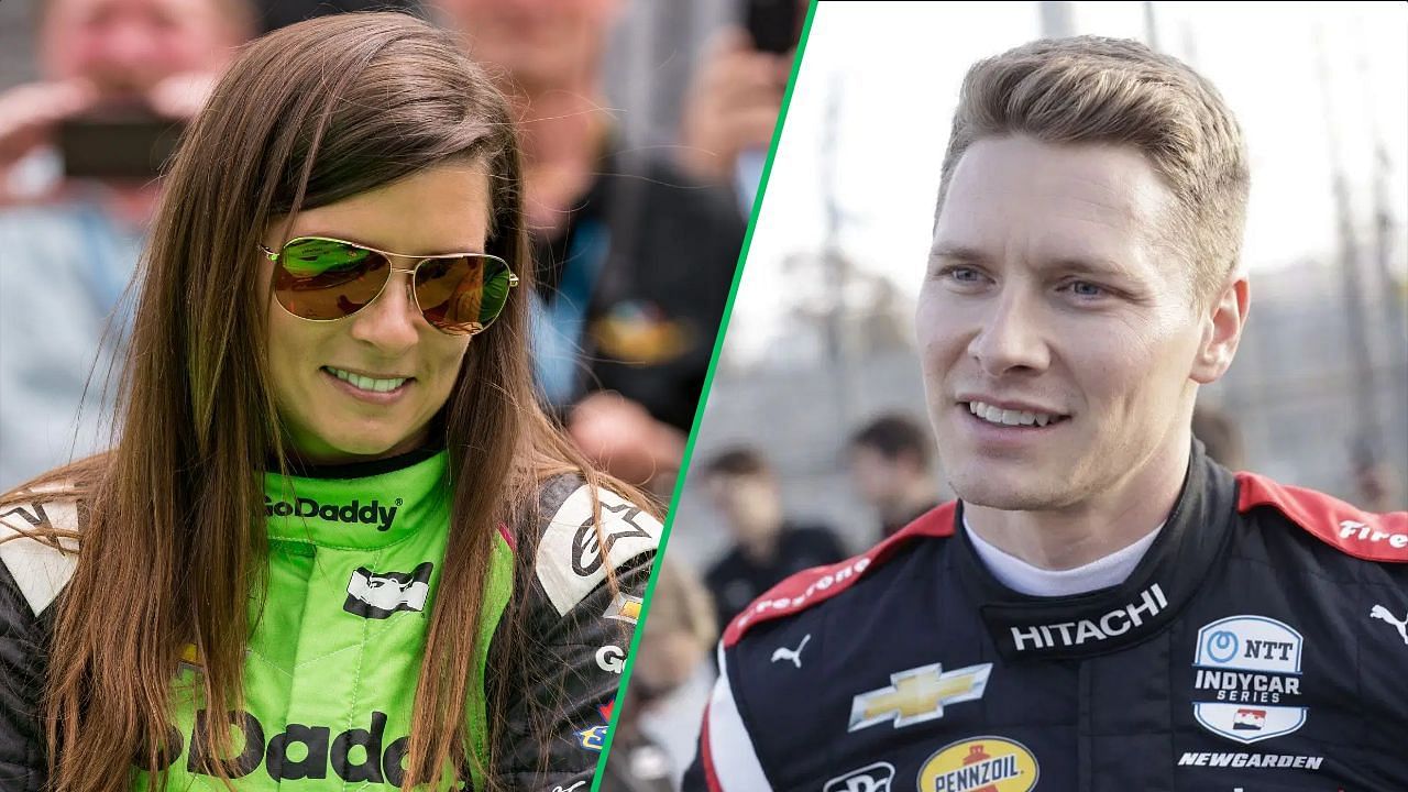 Danica Patrick and Josef Newgarden | Image via Getty