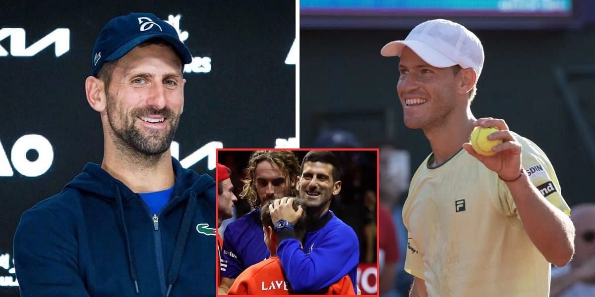 Novak Djokovic pens heartfelt message for Diego Schwartzman (Source - GETTY)