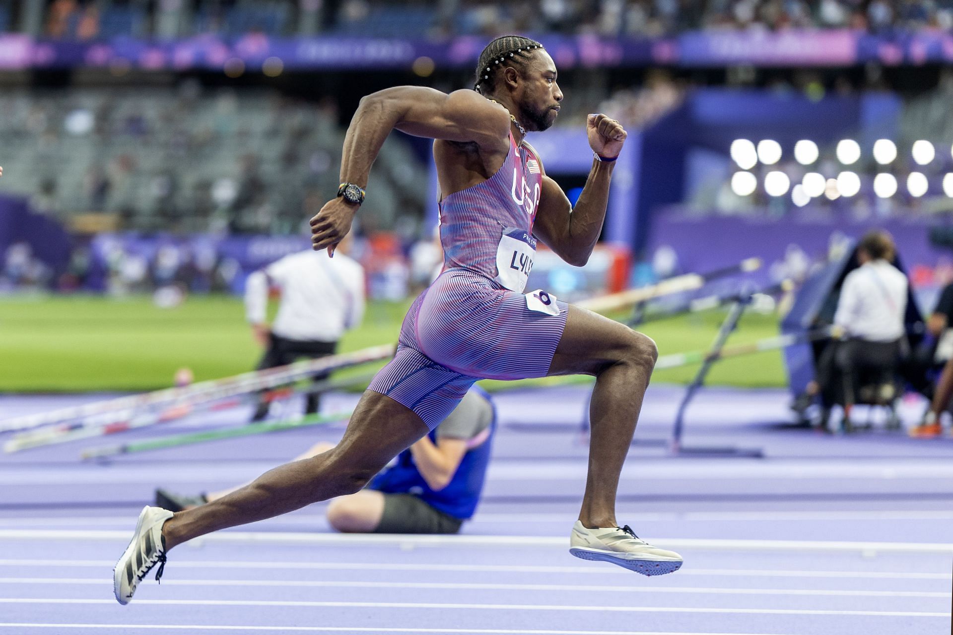 Noah Lyles at The Olympic Games-Paris 2024 - Source: Getty