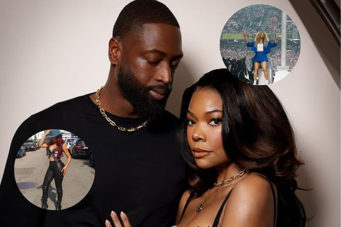 Dwyane Wade sends love as wife Gabrielle Union links up with Serena Williams, La La Anthony at star-studded Super Bowl bash