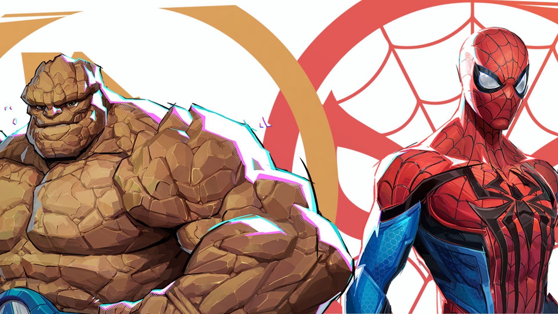 New Spider-Man and The Thing team-up combo might potentially be overpowered (Image via NetEase Games)