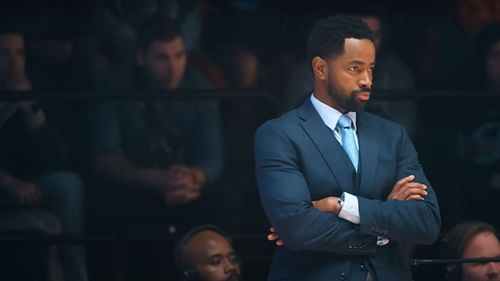 A snap of Jay Ellis as Jay Brown in the Running Point trailer (Image via YouTube / Netflix)