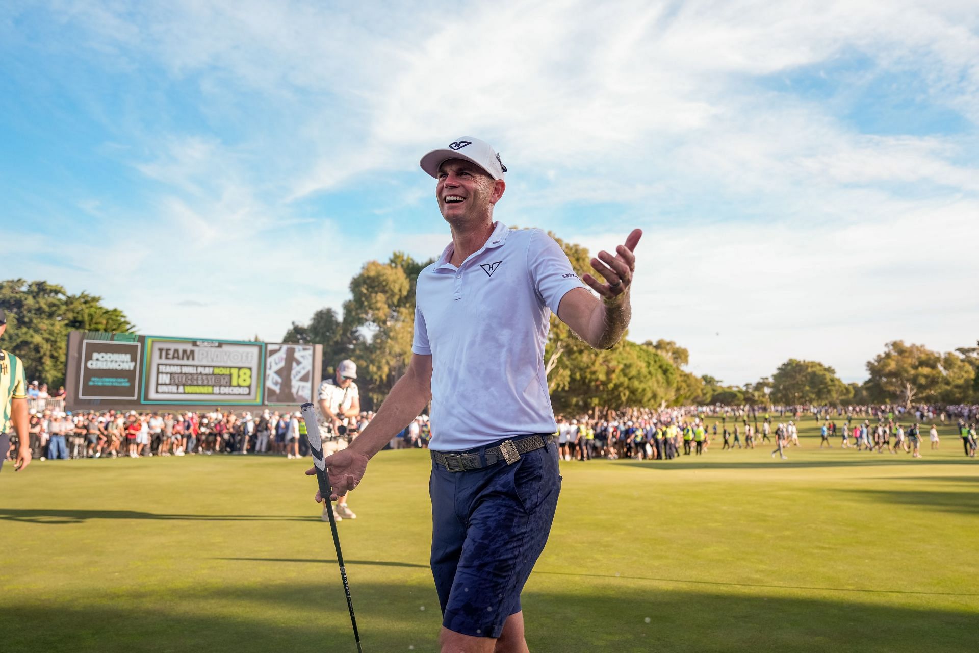 Brendan Steele is the defending champion of LIV Golf Adelaide (Image via Getty).