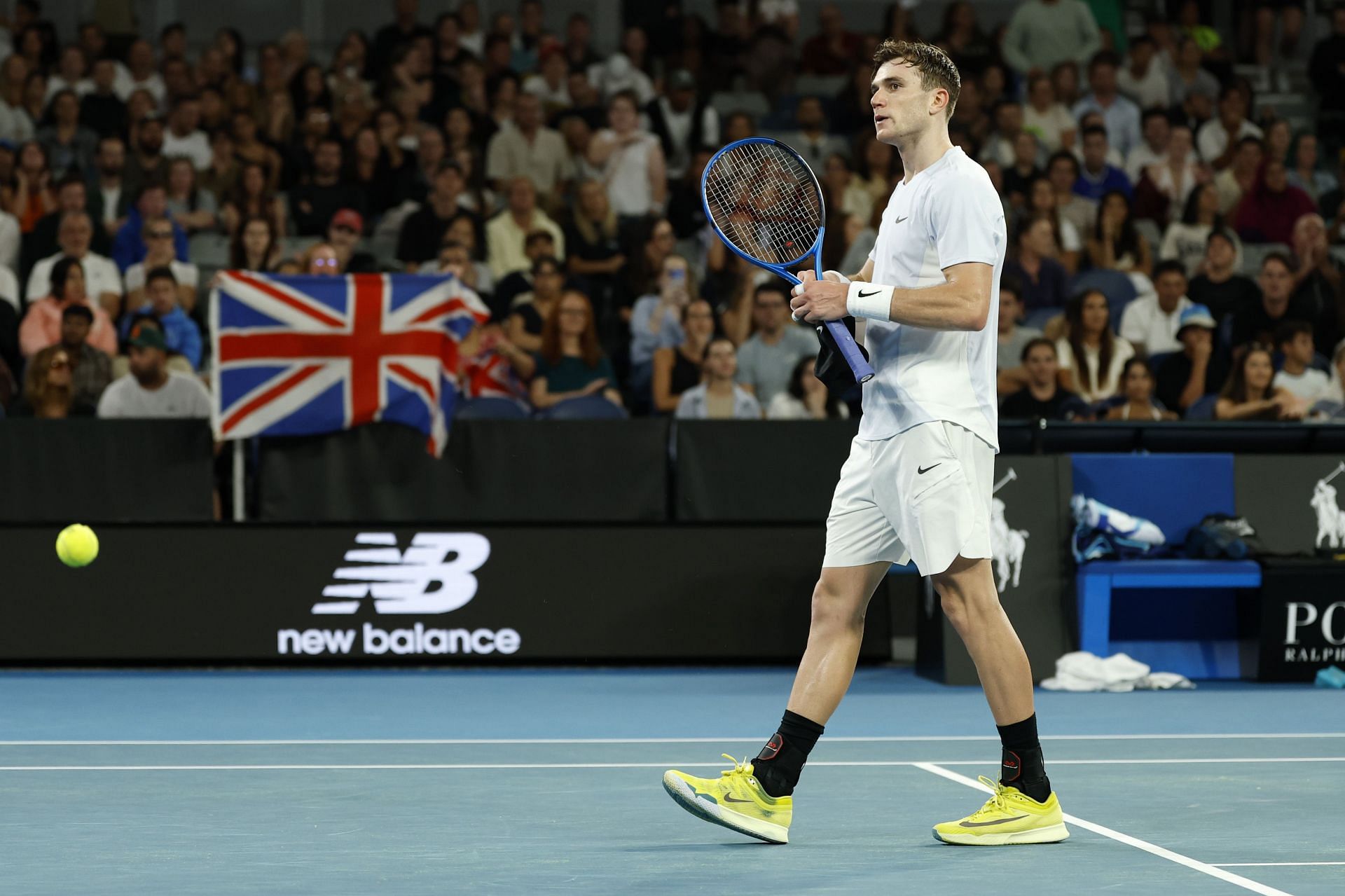 Jack Draper at the Australian Open 2025. (Photo: Getty)