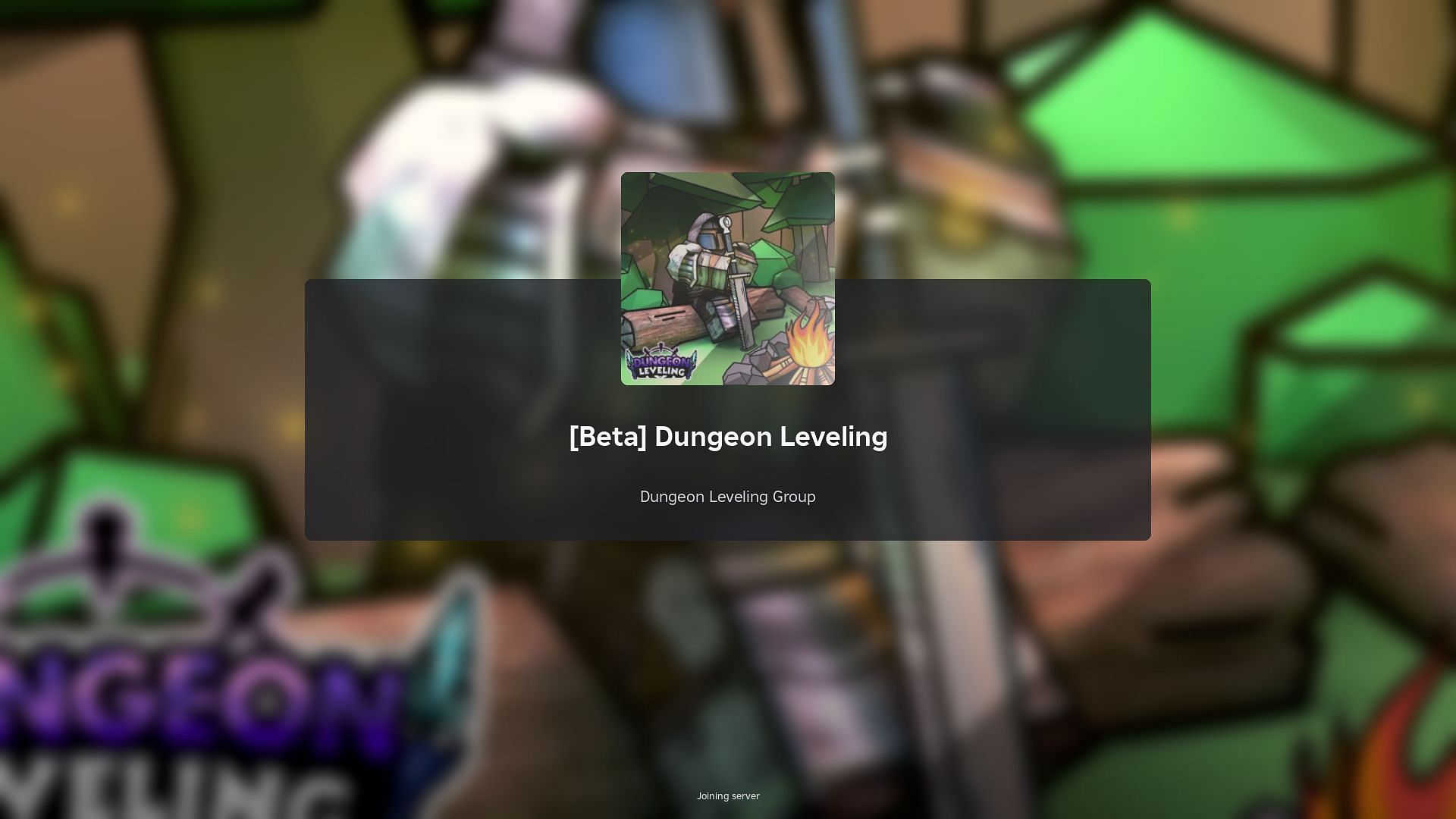 Roblox Dungeon Leveling