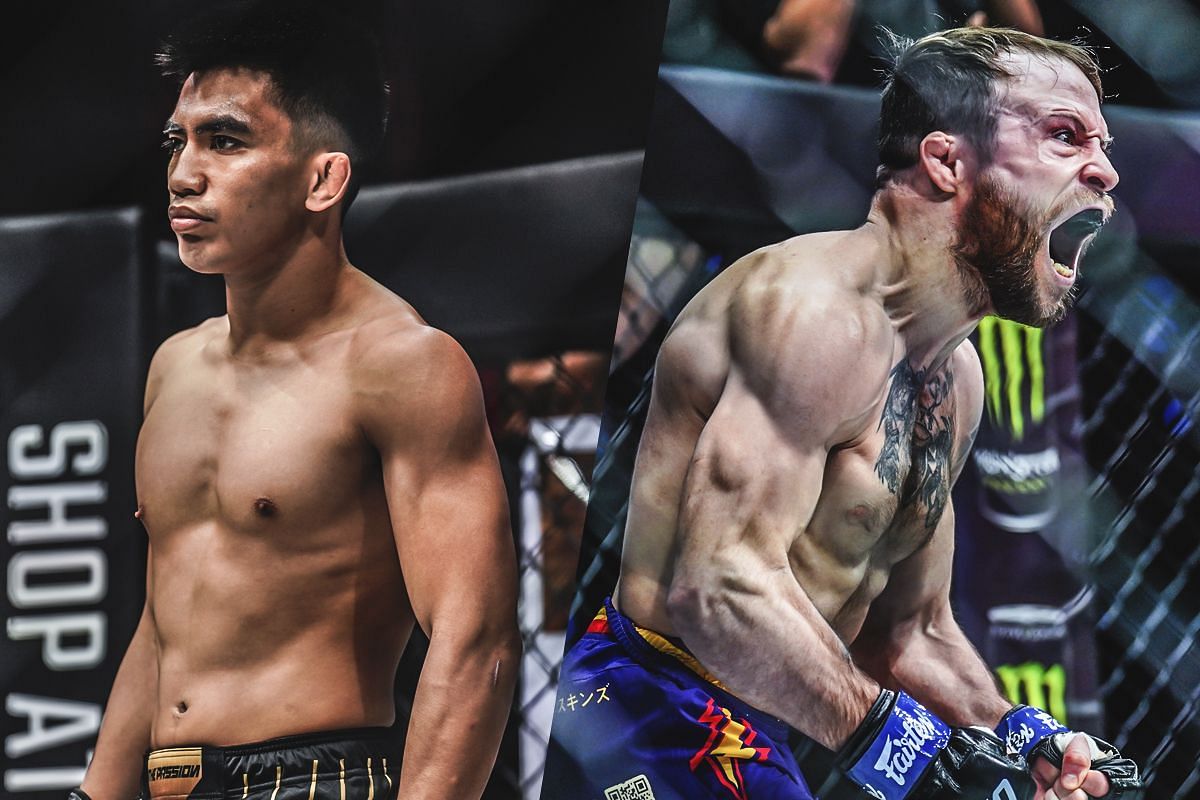 Joshua Pacio (L) and Jarred Brooks (R) | Photo by ONE Championship