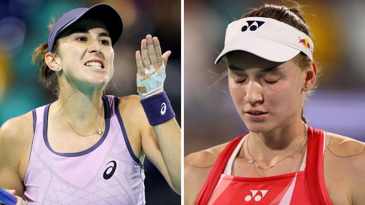 Belinda Bencic; Elena Rybakina - Source: Getty