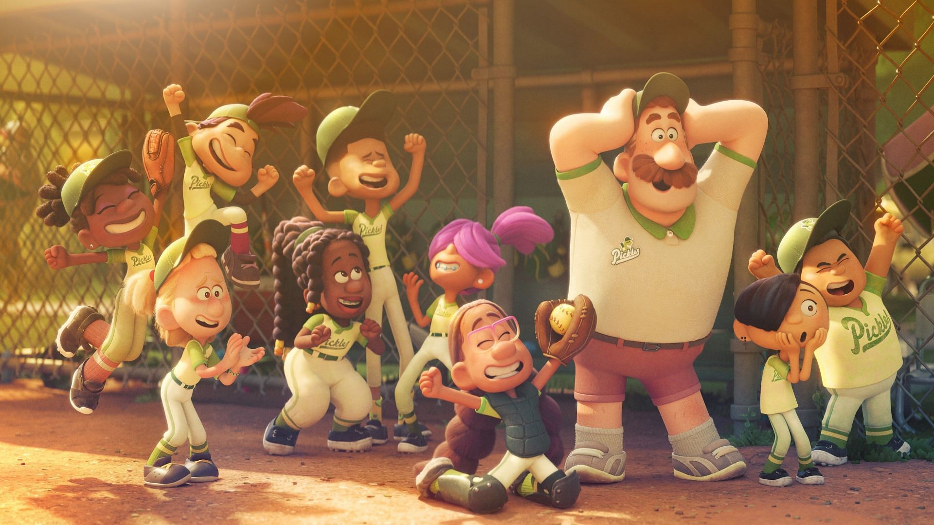 The characters of Win or Lose (Image via Disney+)