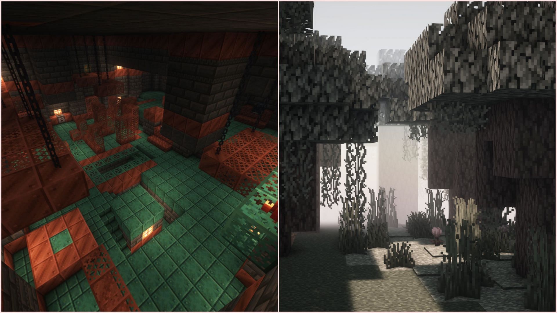 Mojang added loads of new structures and biomes to explore in recent history (Image via Sportskeeda Gaming/Mojang)