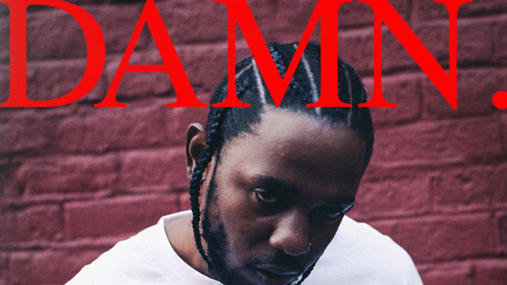 The official cover art of Kendrick Lamar&#039;s Pulitzer prize-winning album &#039;DAMN.&#039; (Image via Spotify)