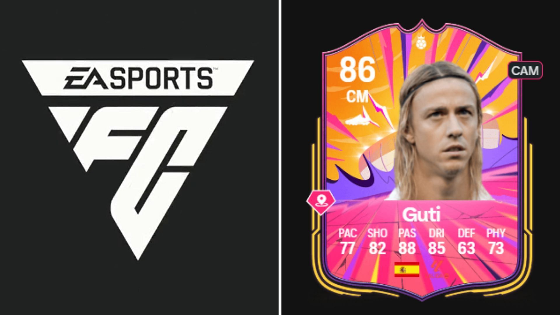 Guti is expected to arrive as SBC in Fantasy FC promo (Image via EA Sports)