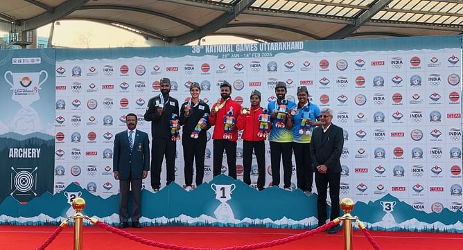 National Games 2025 Archery: Deepika Kumari and Juyel Sarkar bag individual gold medals