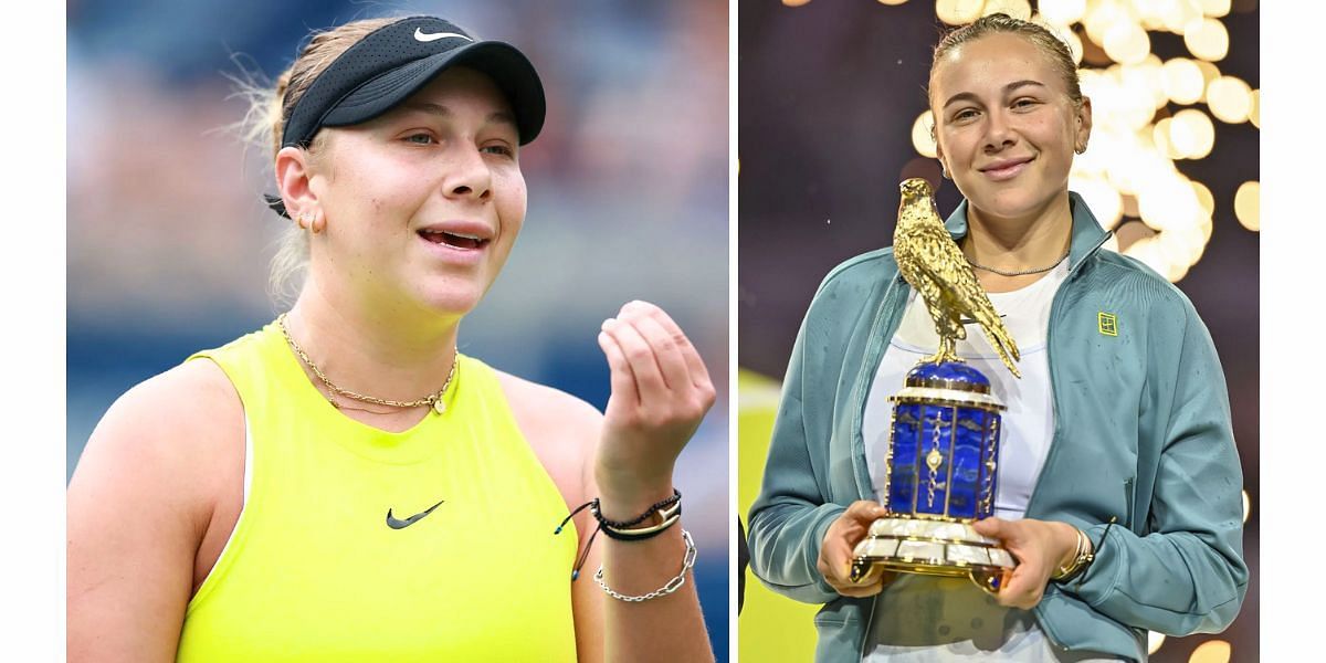 Amanda Anisimova crashes out of Dubai Tennis Championships after Qatar Open triumph (Image Source: Getty)