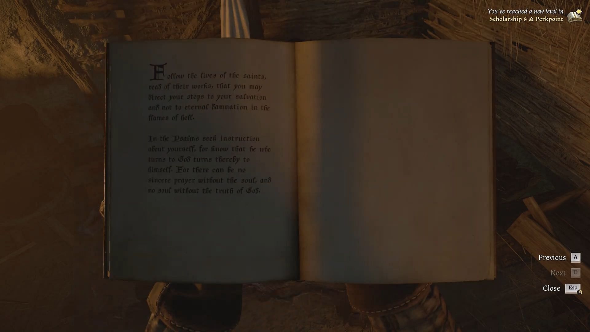 Find the diary to get the sword (Image via Deep Silver)