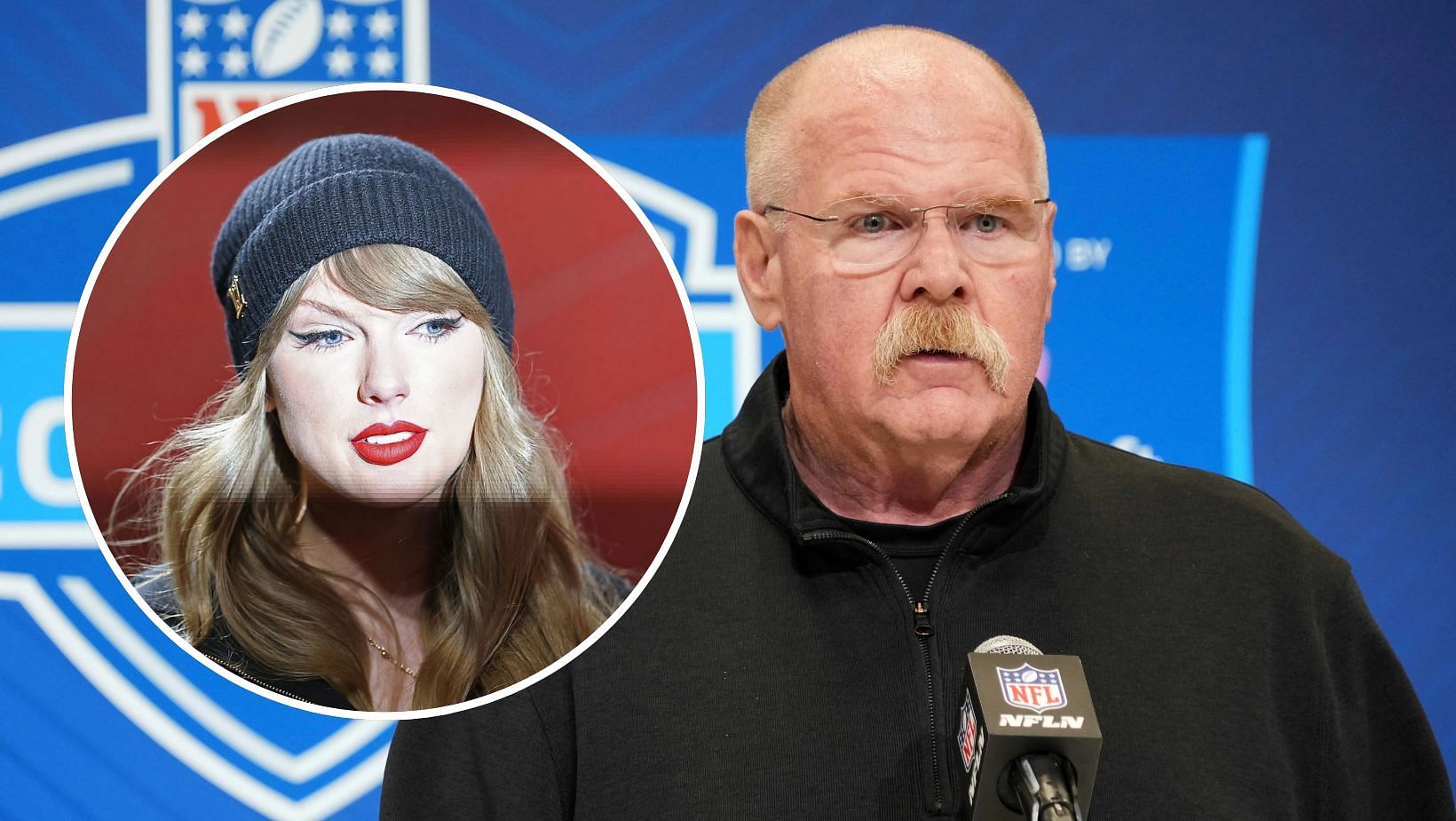 Andy Reid applauds Taylor Swift for expertly handling criticism after Super Bowl loss (Image Credit: GETTY, IMAGN)