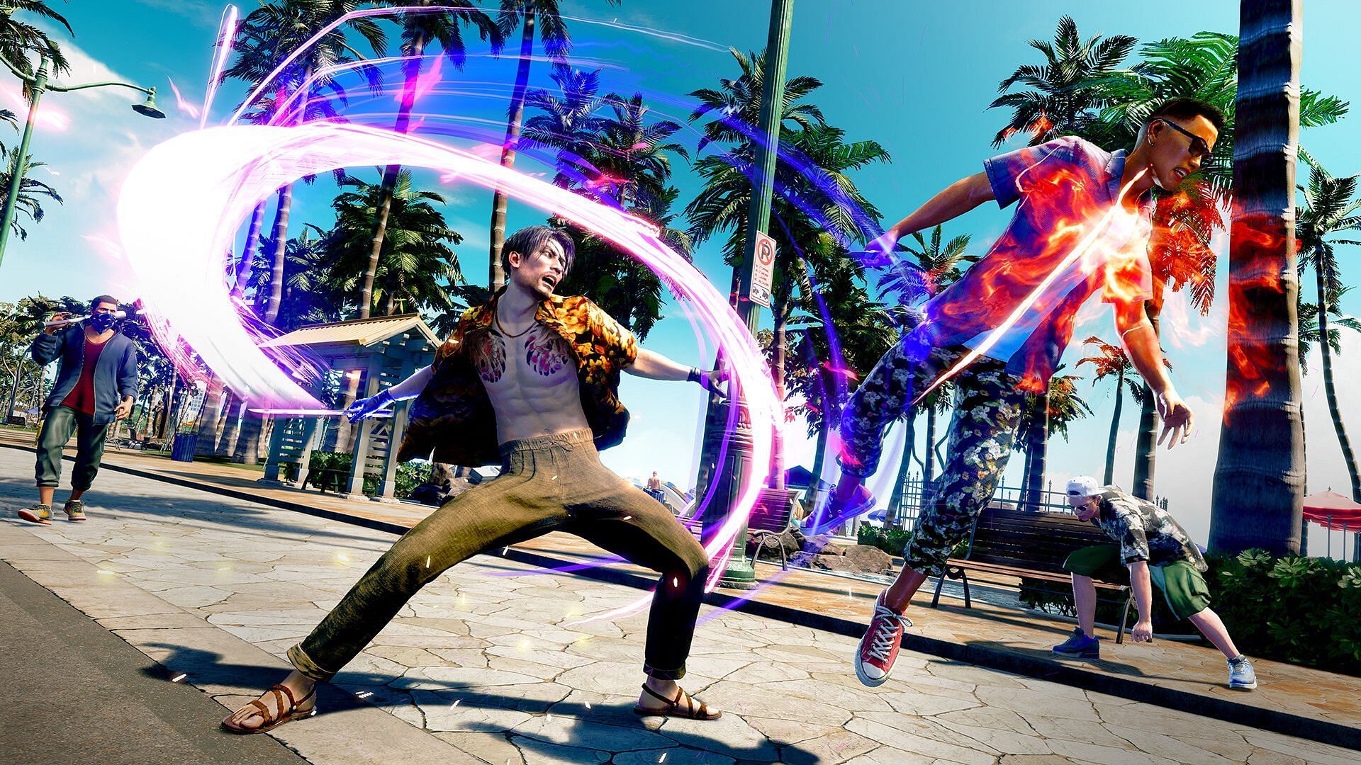 Rings in this game can do more than just make Majima look good (Image via SEGA)