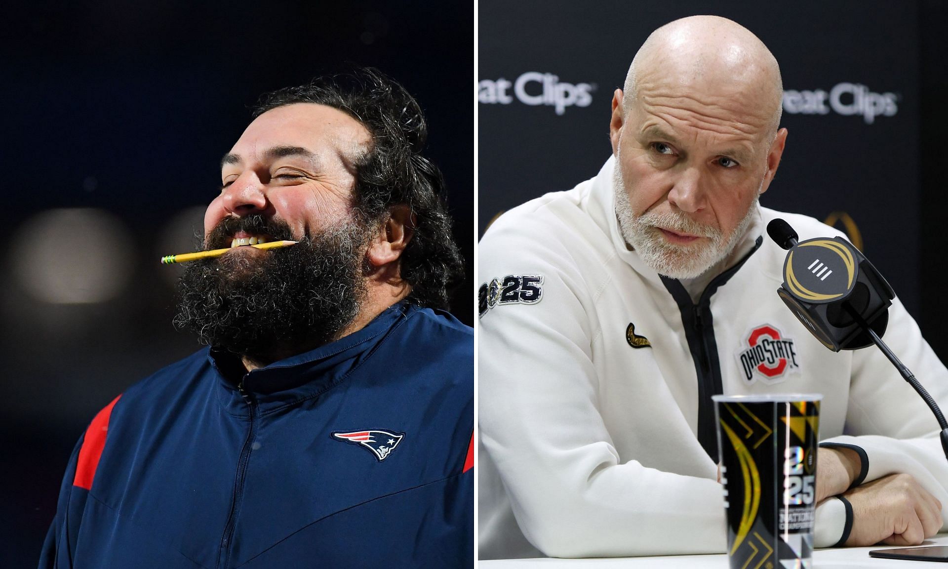 CFB analyst breaks down who&rsquo;s better between Matt Patricia and Jim Knowles. (Image credits: Imagn)