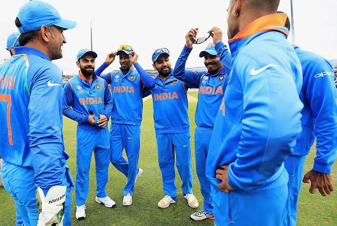 How have Team India fared in the opening matches of the Champions Trophy?