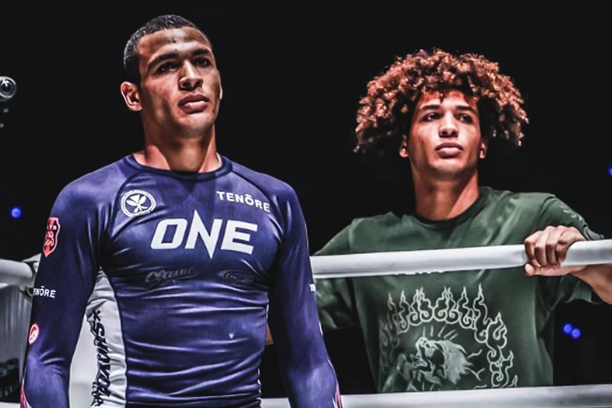 Tye Ruotolo (L) with Kade Ruotolo (R) | Image by ONE Championship