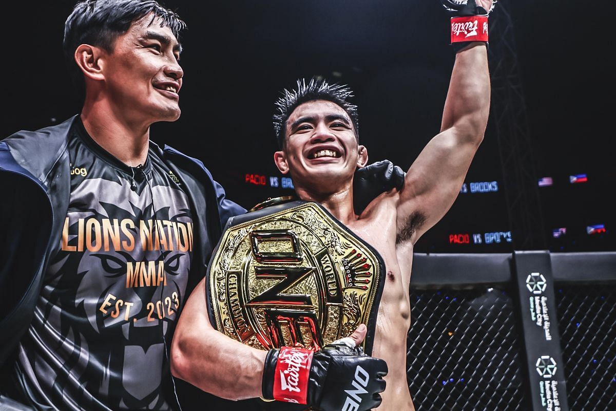 Undisputed strawweight MMA king Joshua Pacio says he is open to vying for flyweight belt. -- Photo by ONE Championship