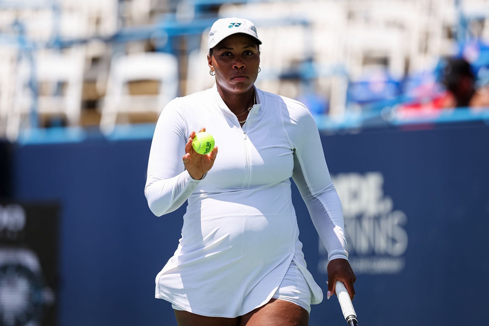 Taylor Townsend at the Mubadala Citi DC Open 2024- Source: Getty