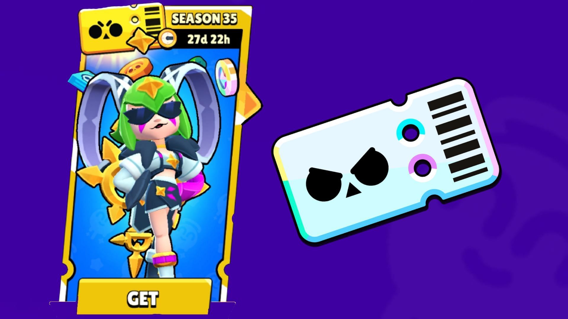 The Season 35 Brawl Pass has arrived (Image via Supercell)