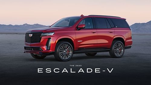 The 2023 Cadillac Escalade-V (Image via Cadillac Brochures)