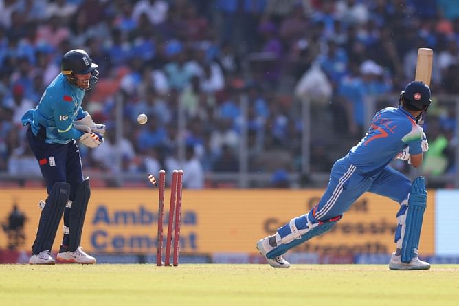 Shubman Gill plays a false shot and gets castled for 112 in IND vs ENG 2025 3rd ODI [Watch]
