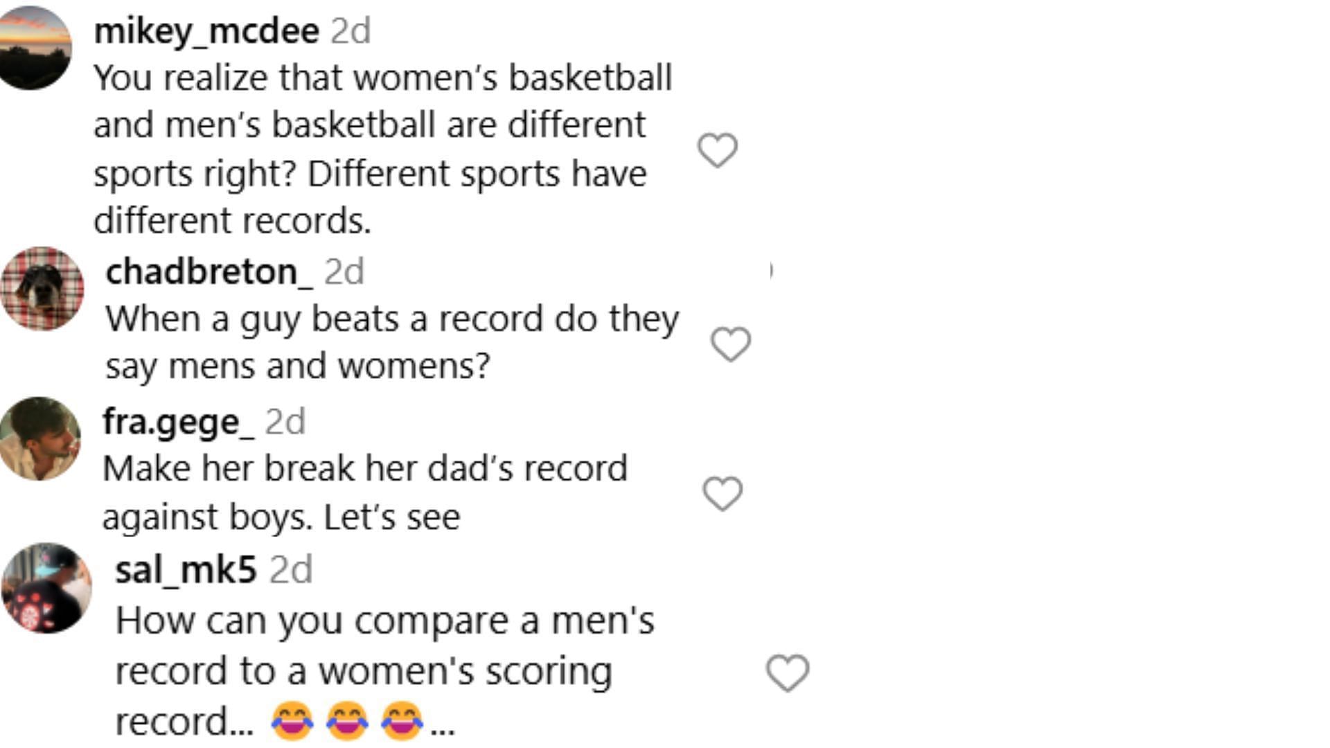 Hoops fans react as former Georgia Tech and NBA star Matt Harpring&rsquo;s daughter Kate Harpring breaks her dad&rsquo;s scoring record