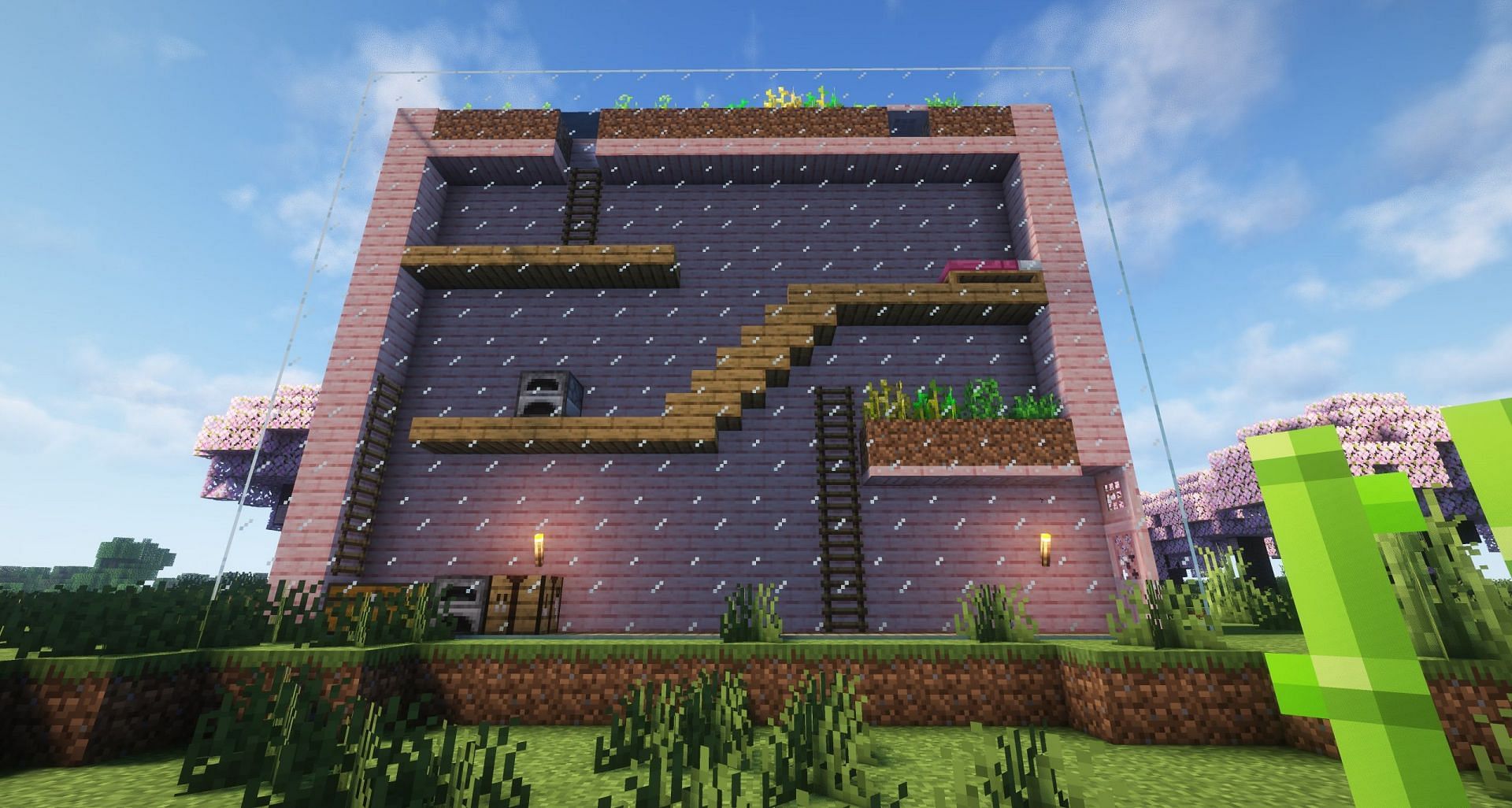 Minecraft ant farm base