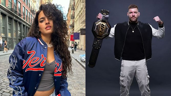 Nina-Marie Daniele's videos labeled "cringy" by UFC vet following influencer's latest clip with Dricus Du Plessis