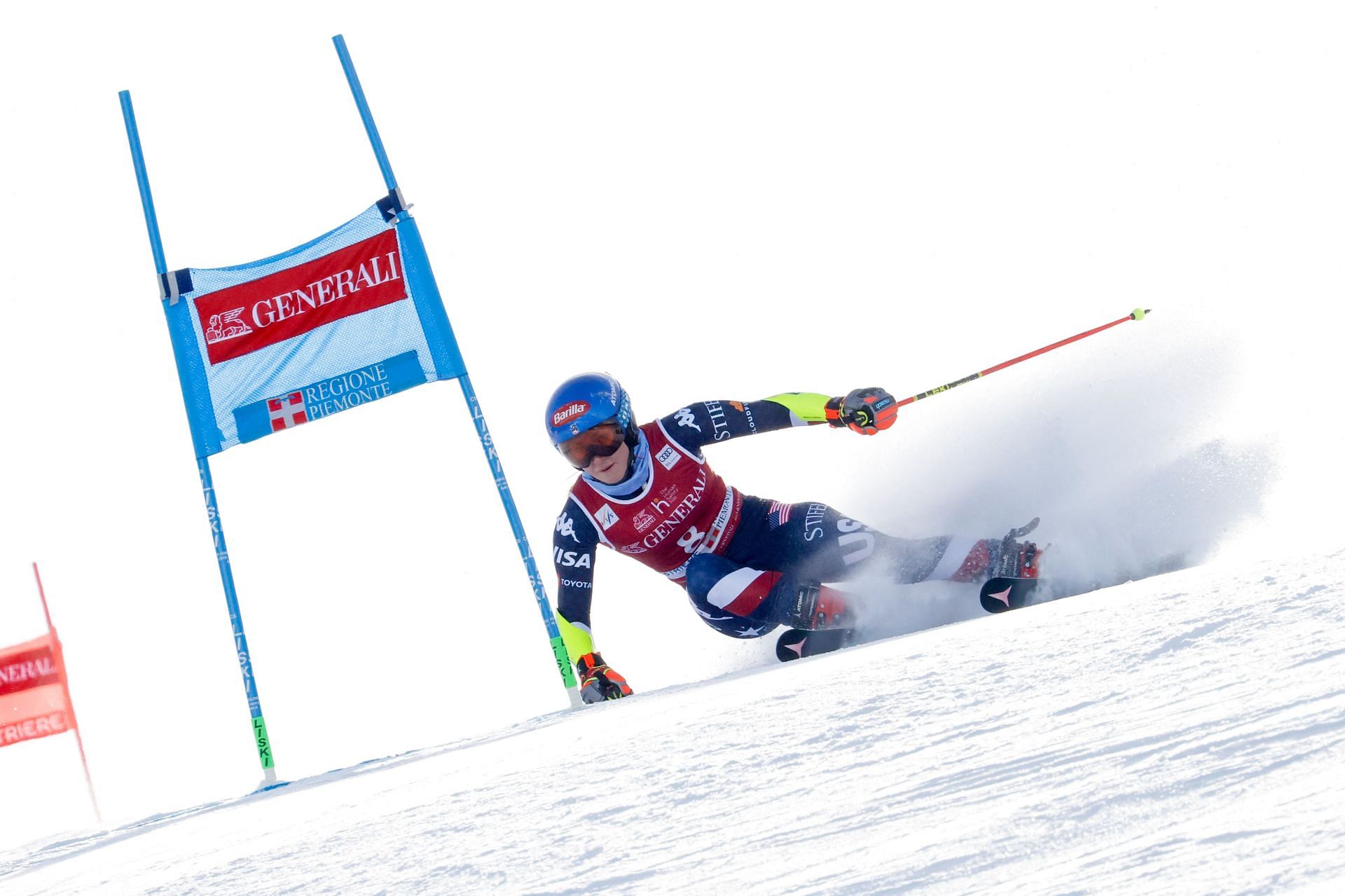 Mikaela Shiffrin at the Audi FIS Alpine Ski World Cup - Women&#039;s Giant Slalom - Source: Getty